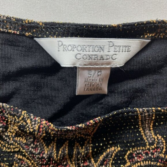 ConradC Long Sleeve Paisley Shirt/Top Size Small - Picture 2 of 8